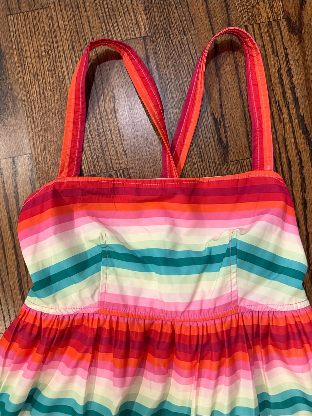 J. Crew Multi Color Striped Maxi Sundress - Picture 4 of 10